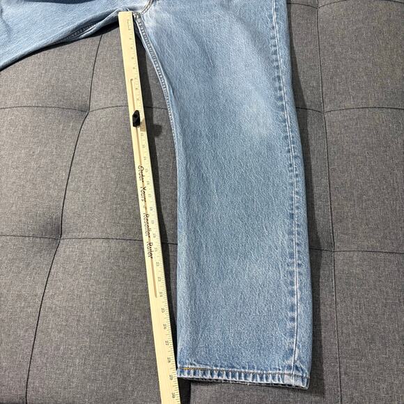 Vintage Levi 501 Jean Men 40x29 Blue 100% Cotton 1994-2005 - Picture 3 of 9